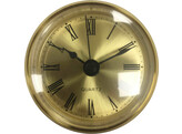 Gold roman clock insert 65 mm