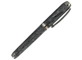 Beaufort Ink - Mistral Fountain Pen - black titanium with titanium gold accent