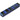 Acetate acrylique - Bleu perle / Noir perle - 20 x 20 x 130 mm