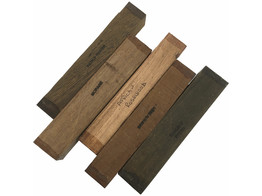 Mix van hout uit Mozambique  5st  26 x 26 x 155 mm